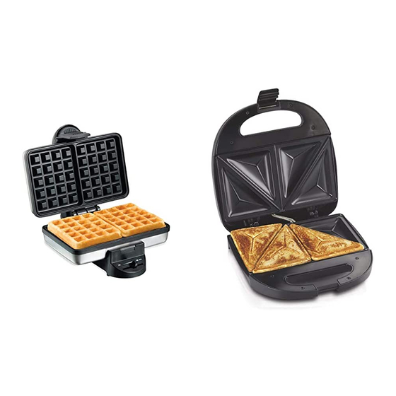 HAMILTON BEACH WAFFLE STIX MANUAL Pdf Download ManualsLib