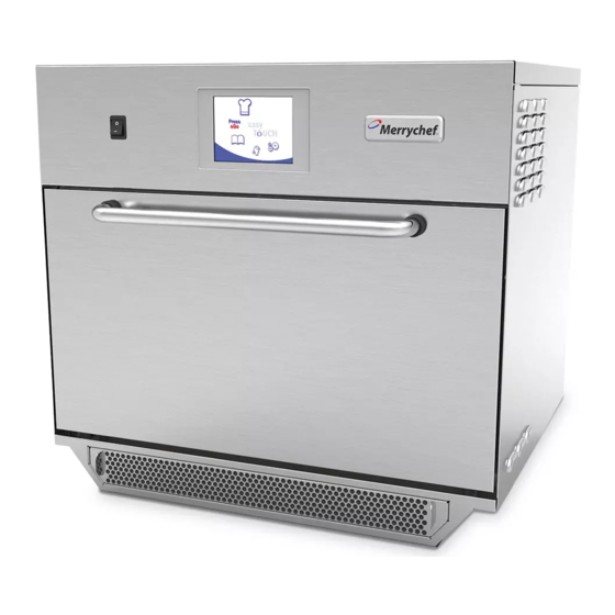 WELBILT MERRYCHEF EIKON E3 INSTALLATION AND OPERATING INSTRUCTIONS