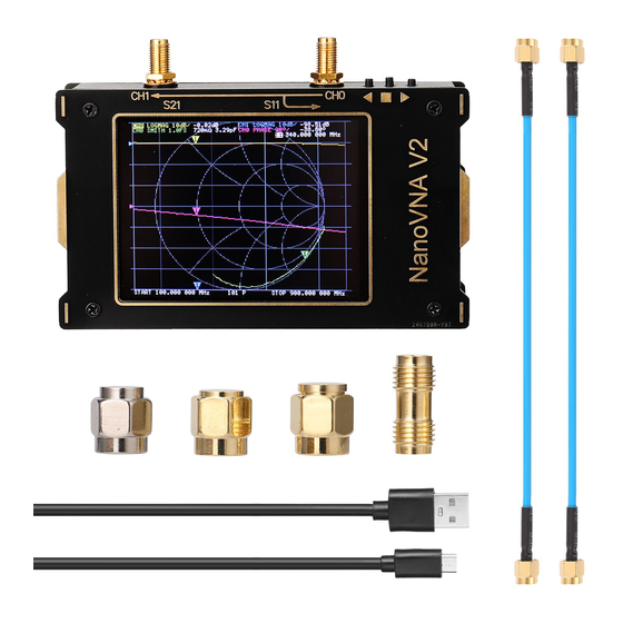 NANO NanoVNA V2 User Manual