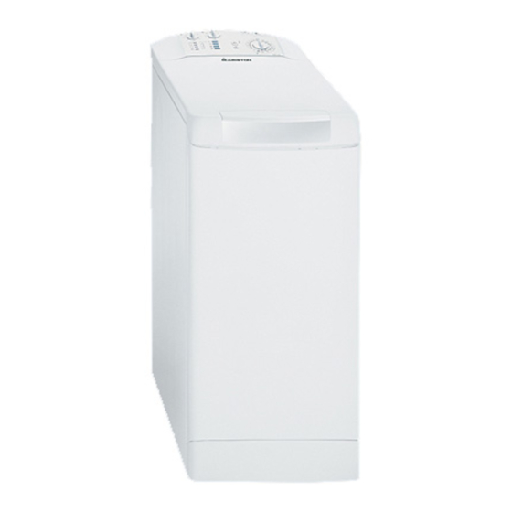 Ariston AVTL 83 Instructions For Use Manual