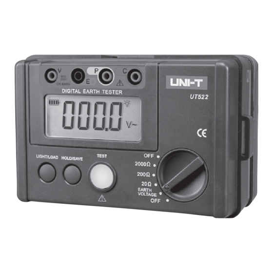 UNI-T UT520 Series Operating Manual