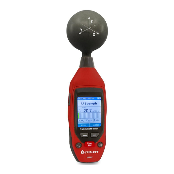Triplett EMF85 User Manual