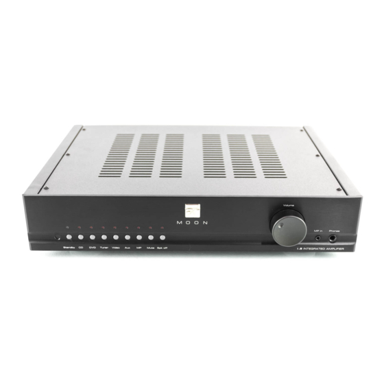 Simaudio MOON i.5 Owner's Manual