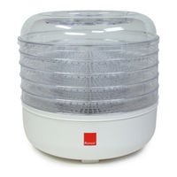 Ronco Electric Dehydrator Important Safeguards