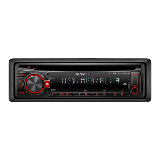 Kenwood KDC-4051URM Service Manual