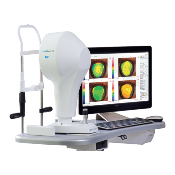Essilor CORNEA 550 User Manual