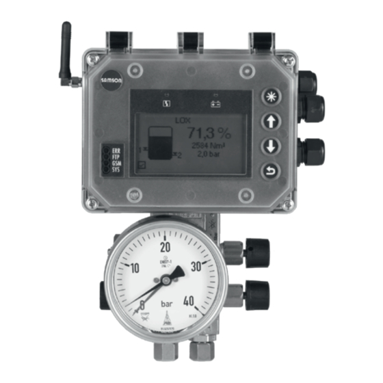 Samson Media 7 5007-1 Pressure Meter Manuals