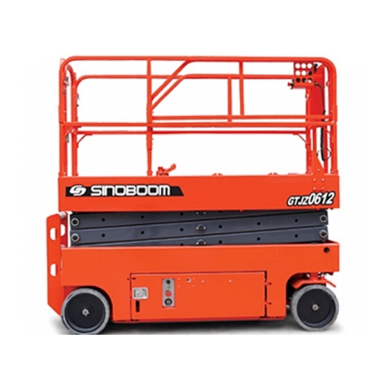 Sinoboom GTJZ0612 Operation Manual