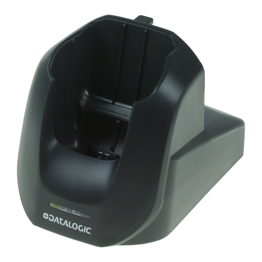 Datalogic Memor Single Ethernet Cradle User Manual