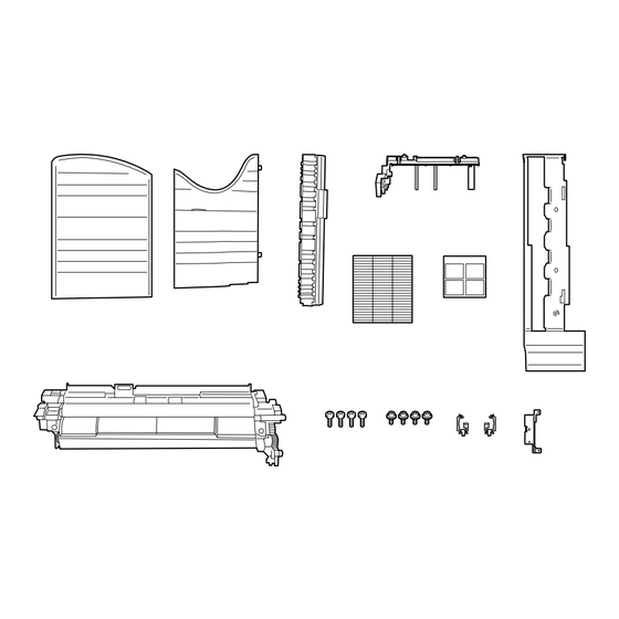 Canon Inner 2-Way Tray-E1 Installation Procedure