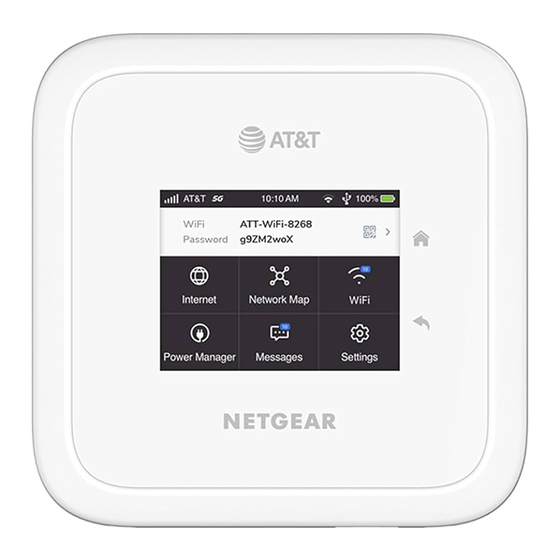 AT&T Nighthawk M6 Quick Manual