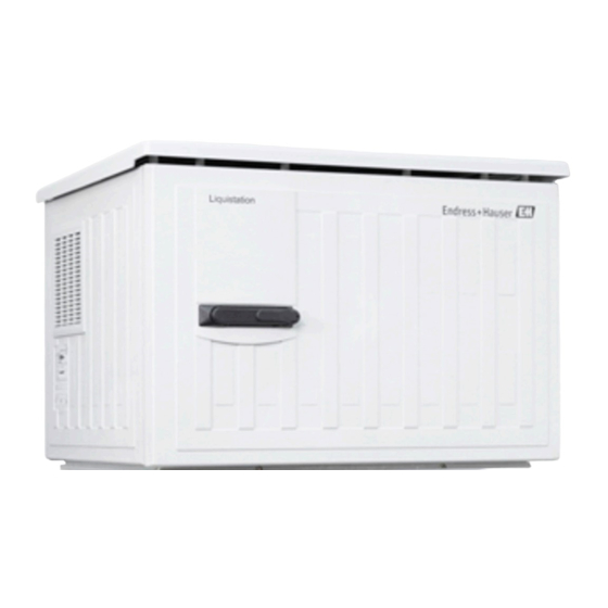 Endress+Hauser Liquistation CSF28 Brief Operating Instructions