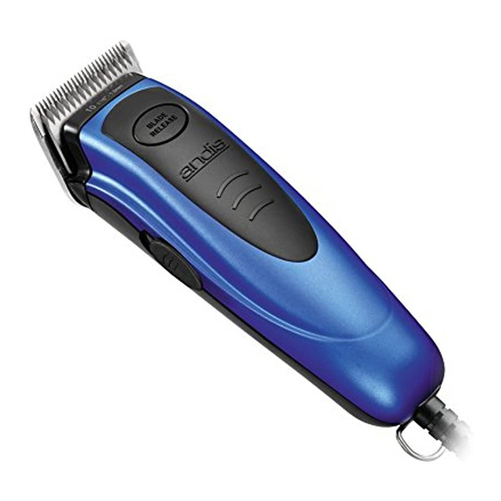 Andis Easy Clip Versa RACD Use & Care Instructions Manual