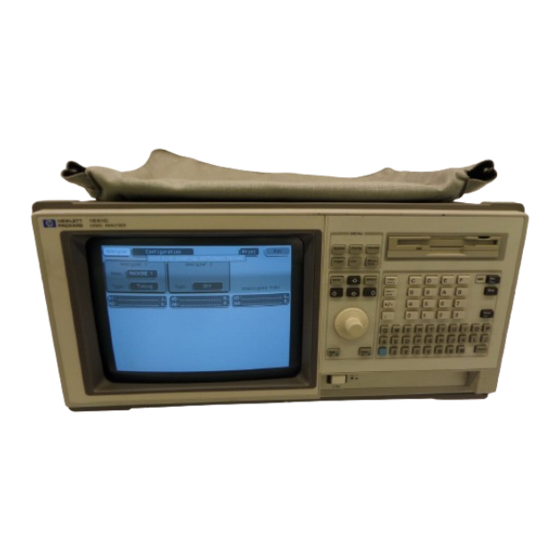 HP 1660 Series Training Manual