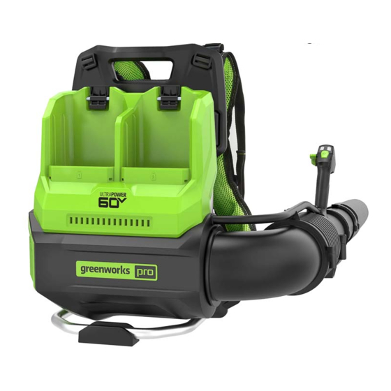 GreenWorks Pro BPB60L421 Operator's Manual