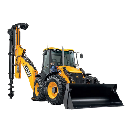 jcb 4CX Pilingmaster Operator's Manual