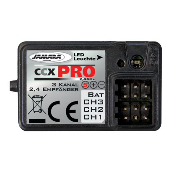 Jamara CCX Pro Instructions