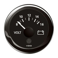 Vdo VIEWLINE VOLTMETER Product Information