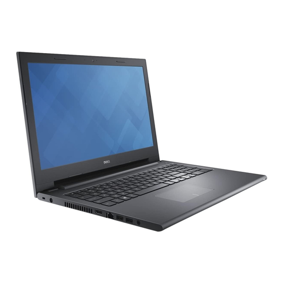 Dell Inspiron 15 3000 Series Quick Start Manual