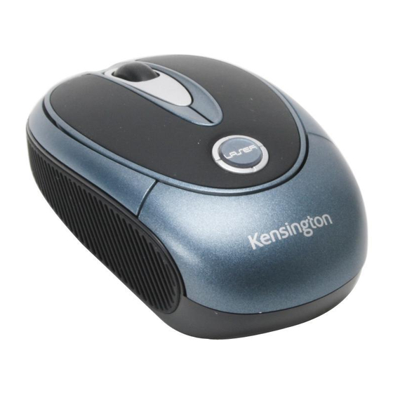 Kensington pilotmouse laser wireless mini User Manual