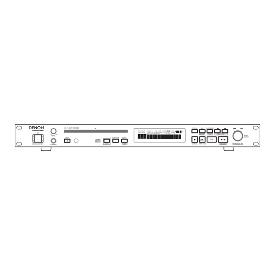Denon DN-C620 Service Manual