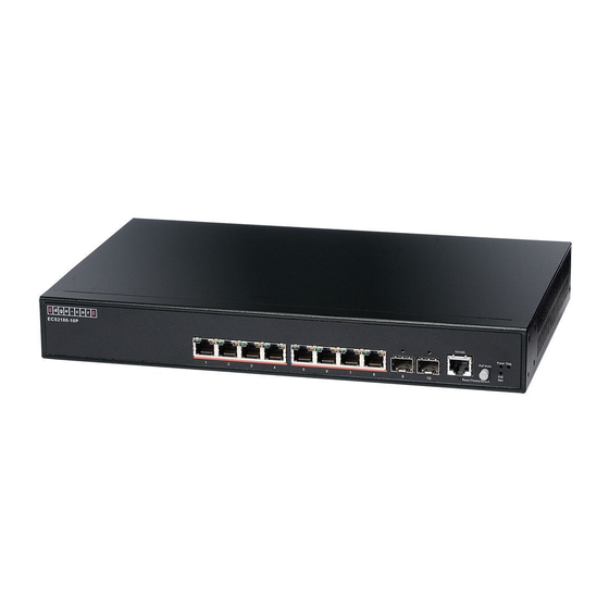 Edge-Core ECS2100 Series Quick Start Manual