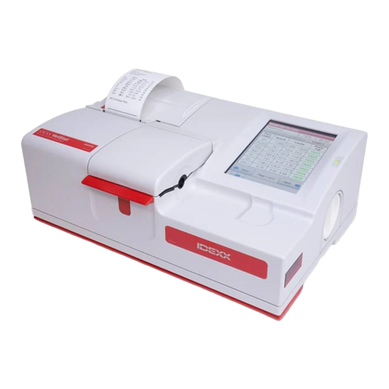 Idexx VetStat Quick Start Manual