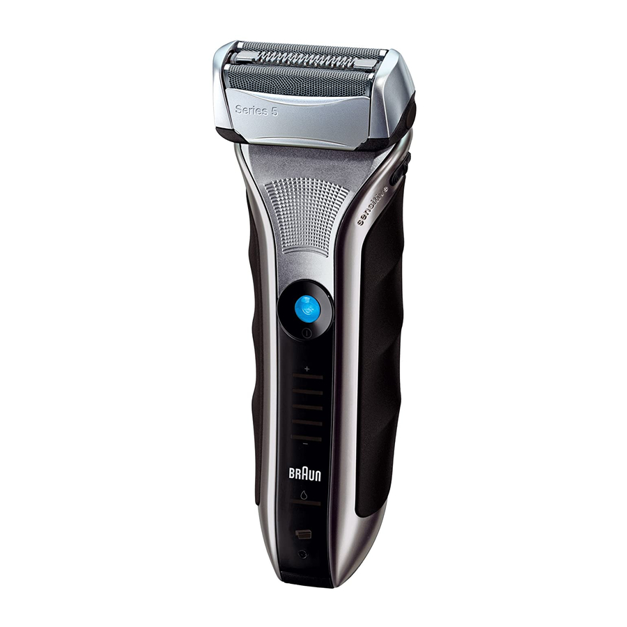 Braun 590 cc User Manual