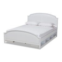 Baxton Studio Queen Bed 0038 Assembly Instructions Manual