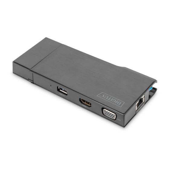 Digitus DA-70894 Quick Installation Manual