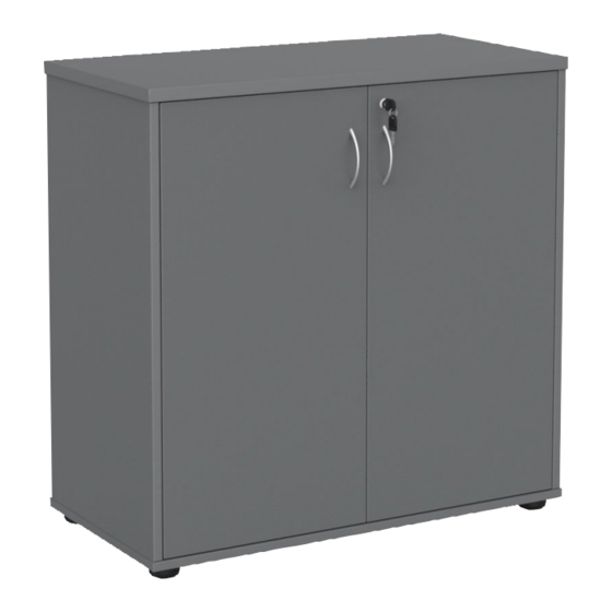 Knight Ergoplan Cupboard 900H Assembly Instructions Manual