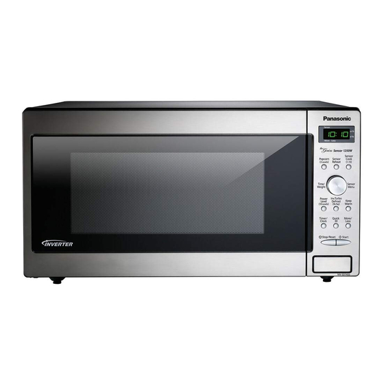 Panasonic NN-SD765S Operating Instructions Manual