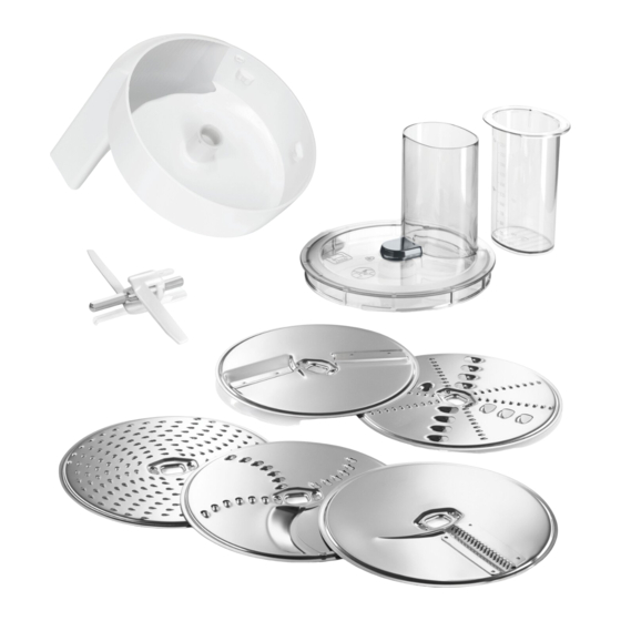 Bosch VeggieLove MUZ5VL1 User Manual