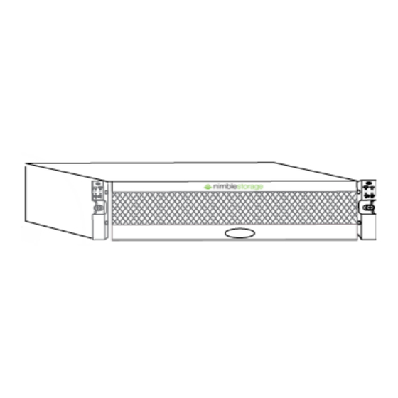 HP nimblestorage CS200 Series Quick Start Manual