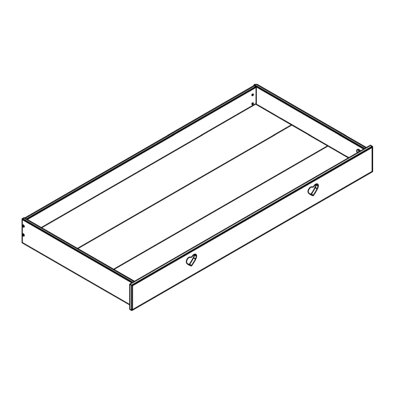 VIPACK AMORI UNDERBED AMRB9014 Assembly Instructions Manual