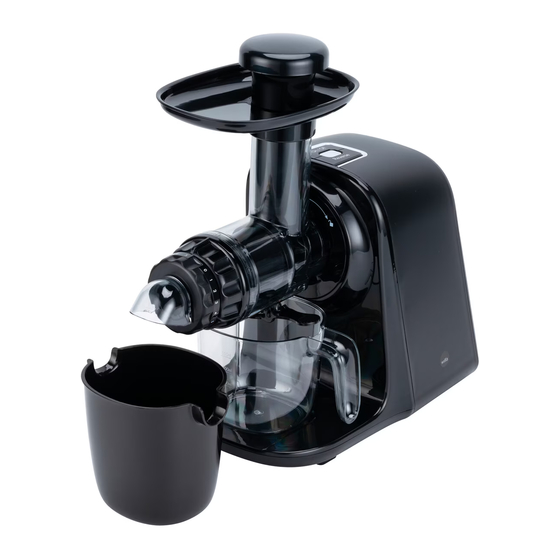 Wilfa JUICEMASTER FRESH SJ1B-500 Instruction Manual