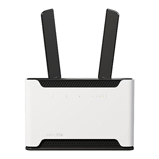 MikroTik Chateau 5G Series Quick Manual
