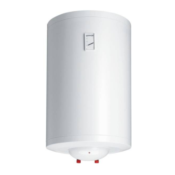 Gorenje TG 120 NG Manuals