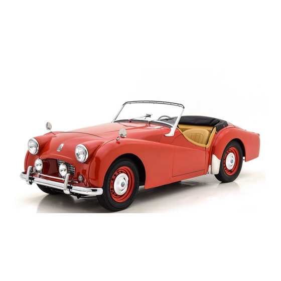 Triumph TR2 Service Manual