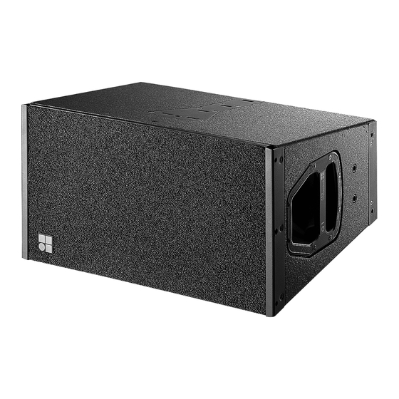 d&b audiotechnik Q1 Passive Loudspeaker Manuals