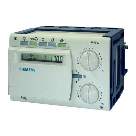 Siemens RVP360 Basic Documentation