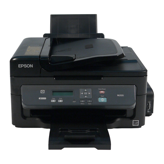 Epson M200 Quick Start Manual