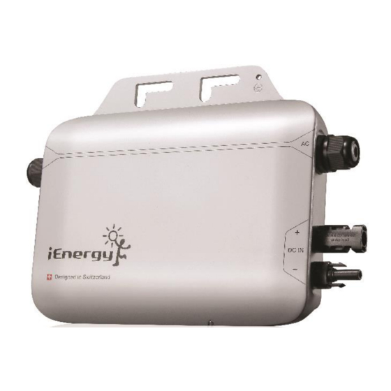 iENERGY i-Micro GT260 Installation Manual