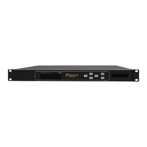 Sencore MRD 6000 User Manual