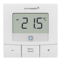 Homematic IP HmIP-WTH-B-2 Installation And Operating Manual