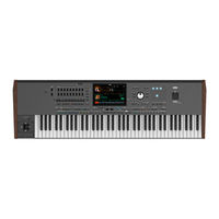 Korg Pa5X Quick Manual