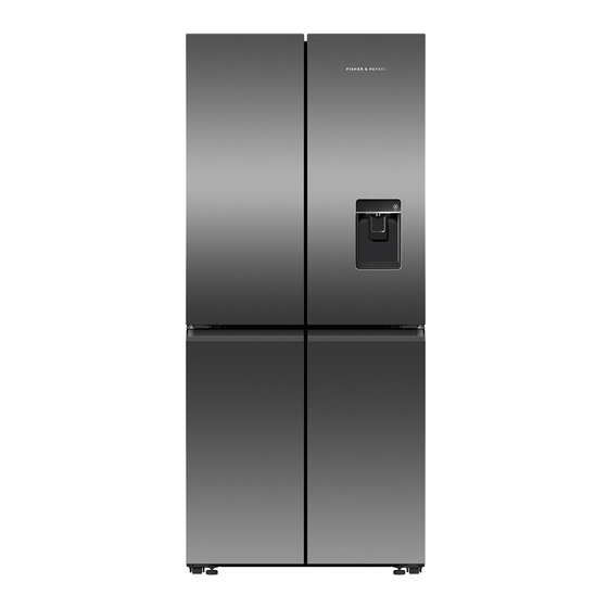 Fisher & Paykel ACTIVESMART RF500QNUB1 Installation Manual