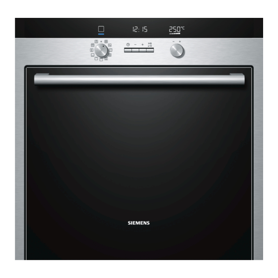 Siemens HB75GB 50 Series Instruction Manual