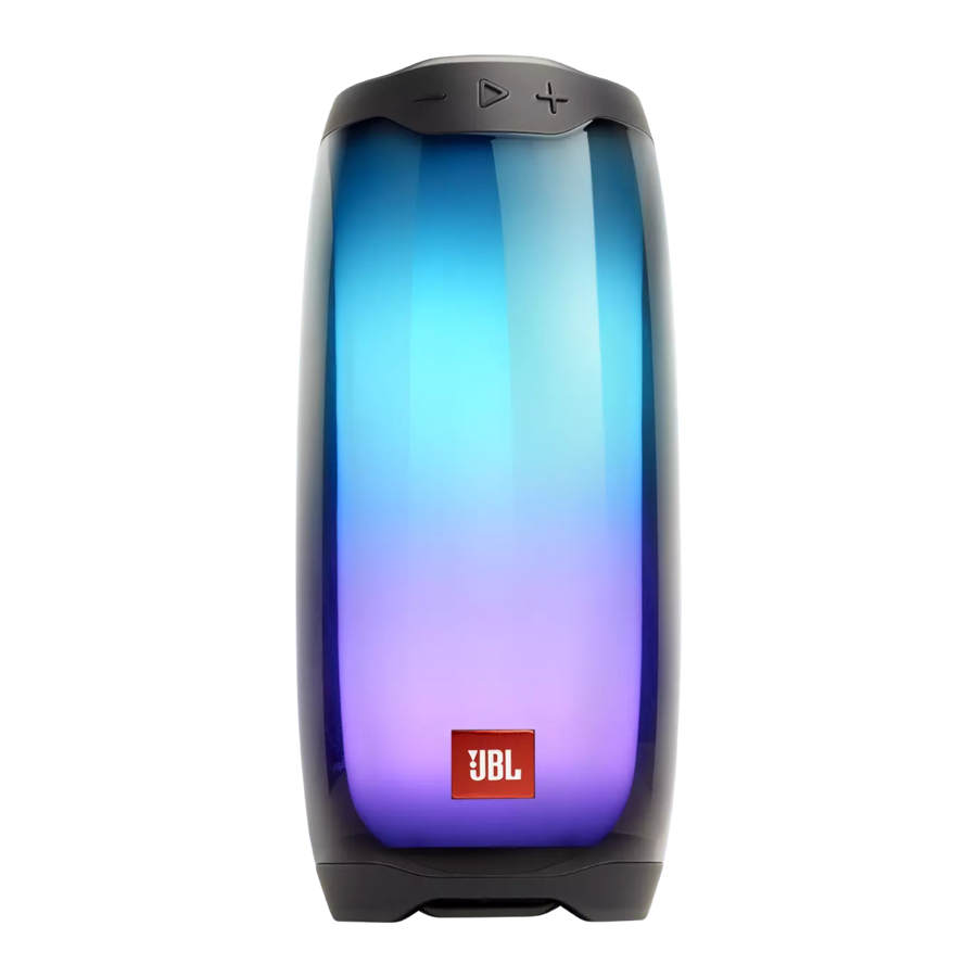 JBL Harman Pulse 4 - Portable Bluetooth Speaker Quick Start Guide