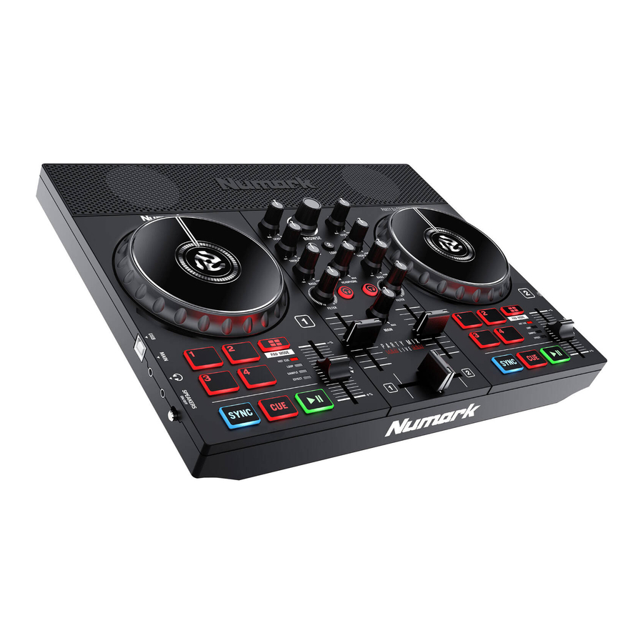 Numark Party Mix Live - DJ Controller Manual